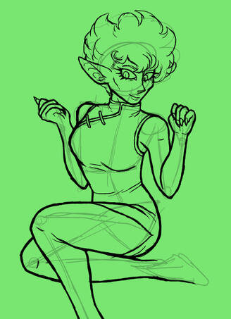 fullbody sketch (unfinished)