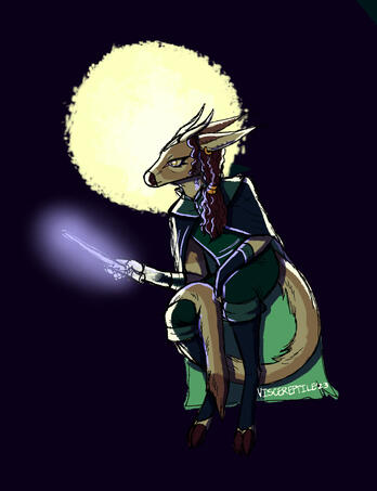 rendered fullbody with sketchy lines